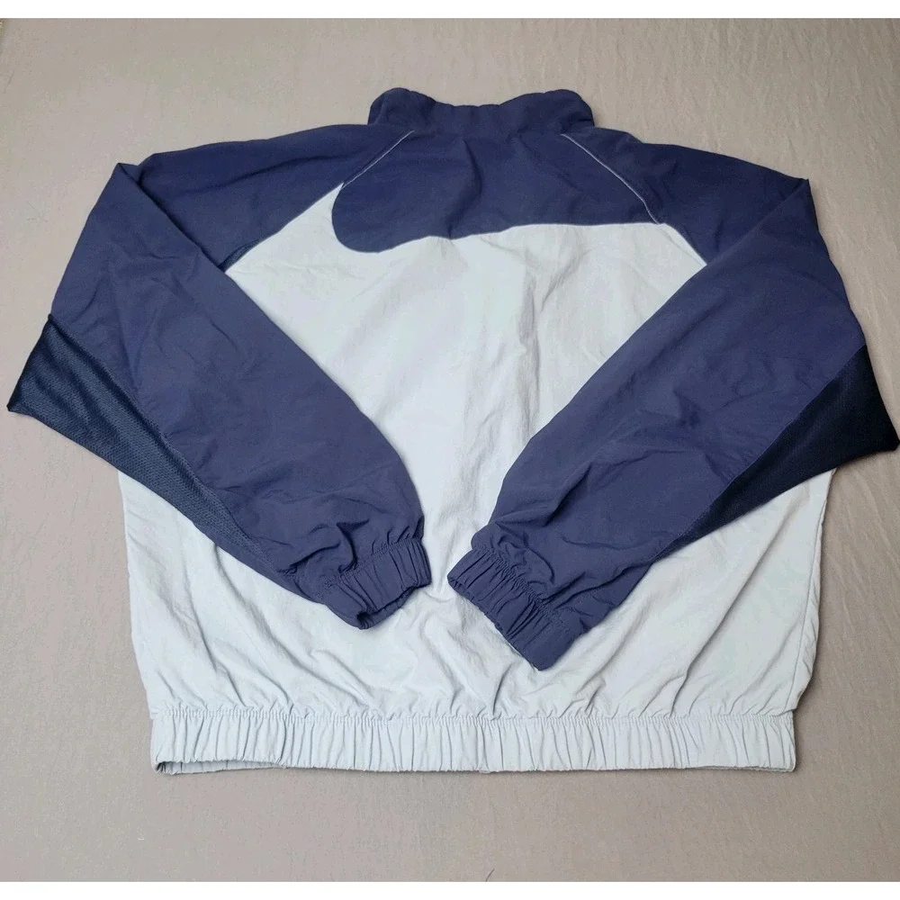 Nike Girls Nylon Long Sleeve Jacket Blue Full Zip  Size XLarge